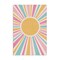 Stupell Industries Groovy Pastel Sun Rays Canvas Wall Art Design by Nataly White